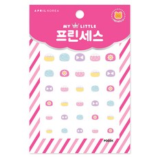 에이프릴 코리아 마이리틀 프린세스 키즈 네일스티커, P003K 살랑살랑 봄바람, 1세트