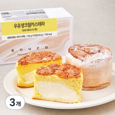 후앙 우유 생크림 카스테라, 240g, 3개