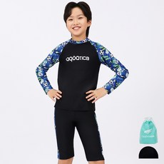 aquatica 男款防曬彈性泳帽 3件組 AQAJTP24001
