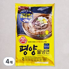 오뚜기 평양 물냉면 2인분, 1.078kg, 4개