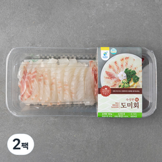 은하수산 숙성한 도미회, 150g, 2팩