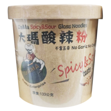 DaMa 大瑪南洋蔬食 酸辣粉 133g, 1入