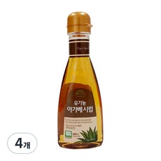 오가닉스토리 유기농 아가베 시럽, 335g, 4개