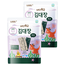 LUSOL 海苔, 烘烤海苔，酥脆可口，無添加鹽油，健康零負擔，富含礦物質，補充營養, 起司, 20g, 2包