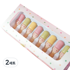 상상앤드 쁘띠핑거 초콜릿 막대과자 만들기 DIY 세트, 9종, 2세트