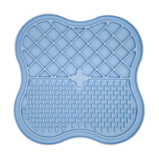 小小毛孩 寵物慢食舔食墊, 食品級矽膠 21x21x1cm, 適用於多種食物, 1個