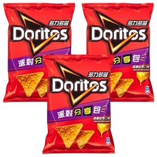 Doritos 多力多滋 玉米片 超濃起司, 156g, 3包
