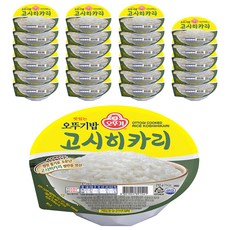 맛있는 오뚜기밥 고시히카리, 210g, 24개