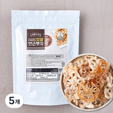 일품수제 찹쌀 연근부각, 5개, 60g