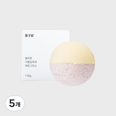 동구밭 올바른 거품입욕제 레몬그라스, 130g, 5개