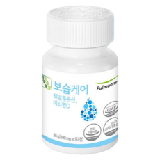 풀무원 보습케어 히알루론산 비타민C, 90정, 1개