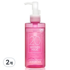 온더바디 20초 매직 클렌징 오일 폼, 200ml, 2개