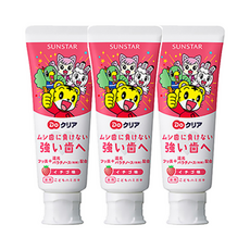 SUNSTAR 三詩達 Do 巧虎兒童牙膏，草莓口味，70g, 3條