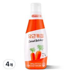 데이웰 쥬피터 리얼 당근 케첩, 500g, 4개