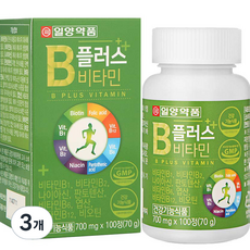 일양약품 B 플러스 비타민 70g, 3개
