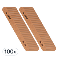 도나와 네일 우드파일 150 GRIT, 100개
