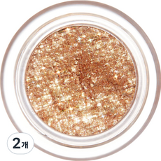 리즈다 영롱 핏 아이 글리터 2.3g, 2개, 02 어텀 브라운