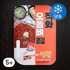 안방포차 직화 오돌뼈 (냉동), 200g, 5개