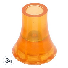 Day Use安全防滑拐杖橡膠套 黃色, 3個