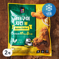 목우촌 버터구이 치킨 봉 (냉동), 500g, 2개