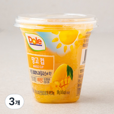돌 후룻컵 망고컵, 198g, 3개