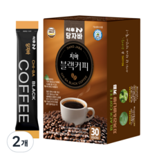 식후엔 당자바 치바 블랙커피, 10.5g, 2개, 30개입