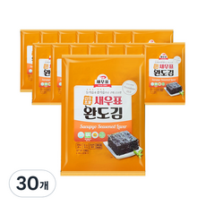 새우표 완도 오리지널 전장김, 25g, 30개