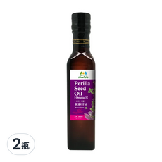味榮 紫蘇籽油, 第一道初榨冷壓, Omega-3, 250ml, 2瓶