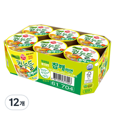 오뚜기 컵누들 참깨라면 37.5g, 12개 12개