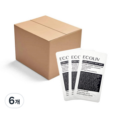 Ecolive 花卉花束沐浴露旅行袋 10ml x 50p, 6個