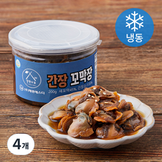 살맛나요 간장 꼬막장 (냉동), 200g, 4개