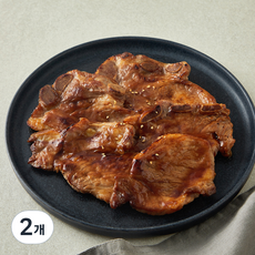다맛나고 제주향기 흑돼지 양념 LA갈비, 700g, 2개