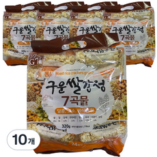 G7 구운쌀강정 7곡물 24p, 320g, 10개