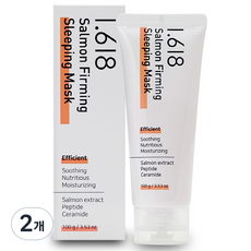 1.618 샐몬 퍼밍 슬리핑 마스크, 100g, 2개