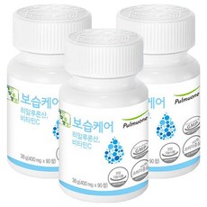 풀무원 보습케어 히알루론산 비타민C, 90정, 3개