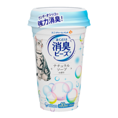 unicharm 清新消臭貓盆消臭粒 天然沐浴, 450ml, 1個