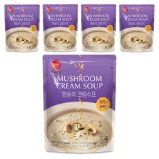 CJ Hetbahn Soft Wheat洋菇奶油濃湯, 5包, 180g