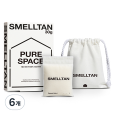 smelltan 高機能無香除臭劑 正裝, 30g, 6個