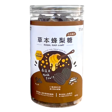 Love Nature Simple Life 依琦匠子 草本蜂梨糖 羅漢果口味, 500g, 無添加, 潤喉護嗓, 1罐