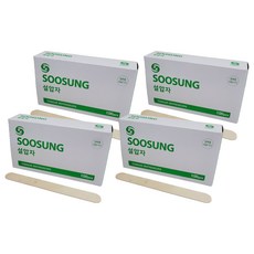 수성 설압자 혀누르개, 4개