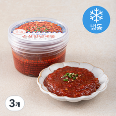 연안식당 순살 양념게장 (냉동), 150g, 3개