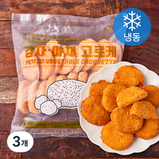 지엔씨푸드 감자 야채 고로케 18입 (냉동), 720g, 3개