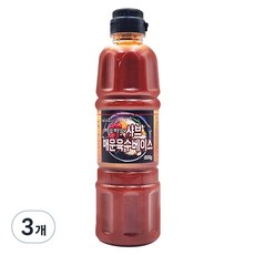 하우하우 매운육수베이스, 600g, 3개