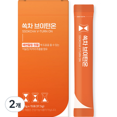 쏙차 브이턴온, 2.5g, 15개입, 2개