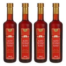 紅葡萄酒醋, 紅酒, 500ml, 4瓶