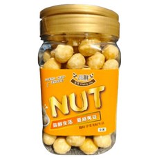 品鮮生活 特大顆蜜汁夏威夷豆450g，嚴選大顆，酥脆口感，健康零食首選, 450g, 1罐