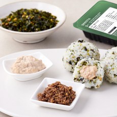 집반찬연구소 주먹밥 속재료 참치마요 + 맛더하기 김자반 + 소고기볶음 세트, 210g, 1개