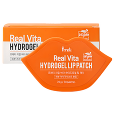 Prreti Real Vita 水凝膠唇膜, 集中保濕 營養供給 角質護理, 30片, 1盒