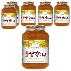 다농원 꿀생강차A, 1kg, 1개입, 6개