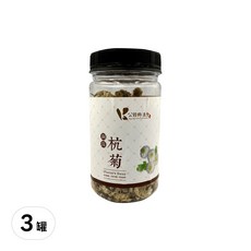 公館鄉農會 杭菊茶，台灣苗栗在地杭菊，農藥檢驗 安全無毒, 25g, 3罐